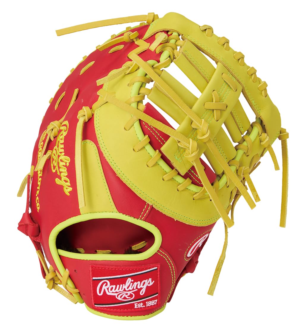 ローリングス イエロー グローブ 軟式 HYPER TECH COLOR SYNC [オールフィールダー用] サイズ